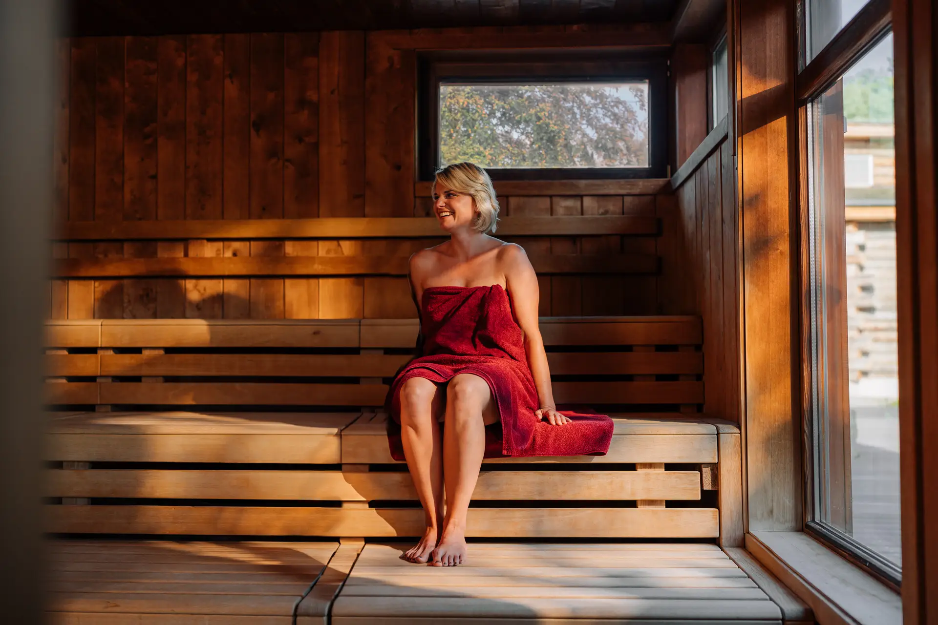 Fotokampagne für die Stadtwerke Osnabrück - Energie in der Sauna