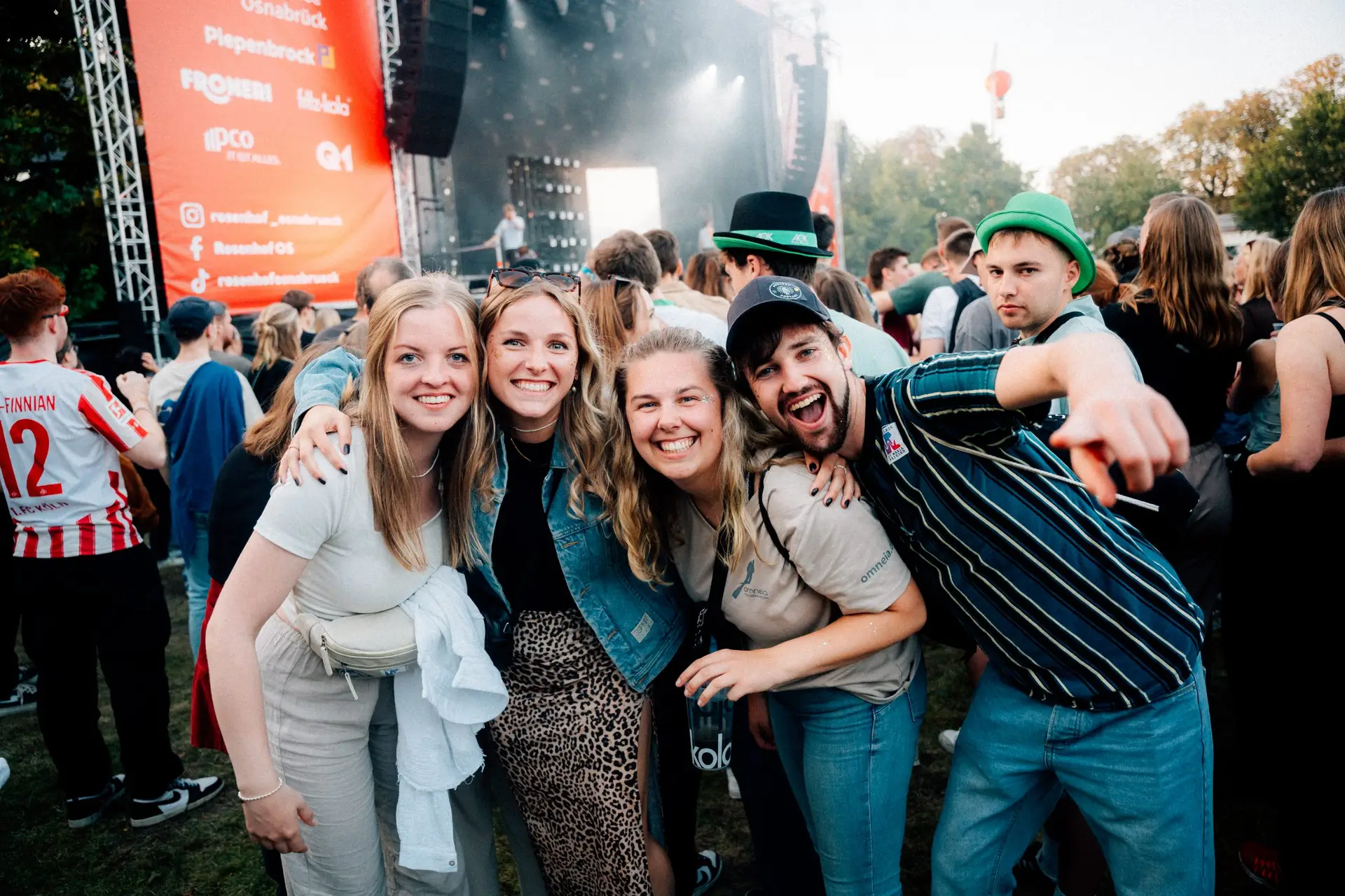 Besucher beim Campus Festival Osnabrück 2024