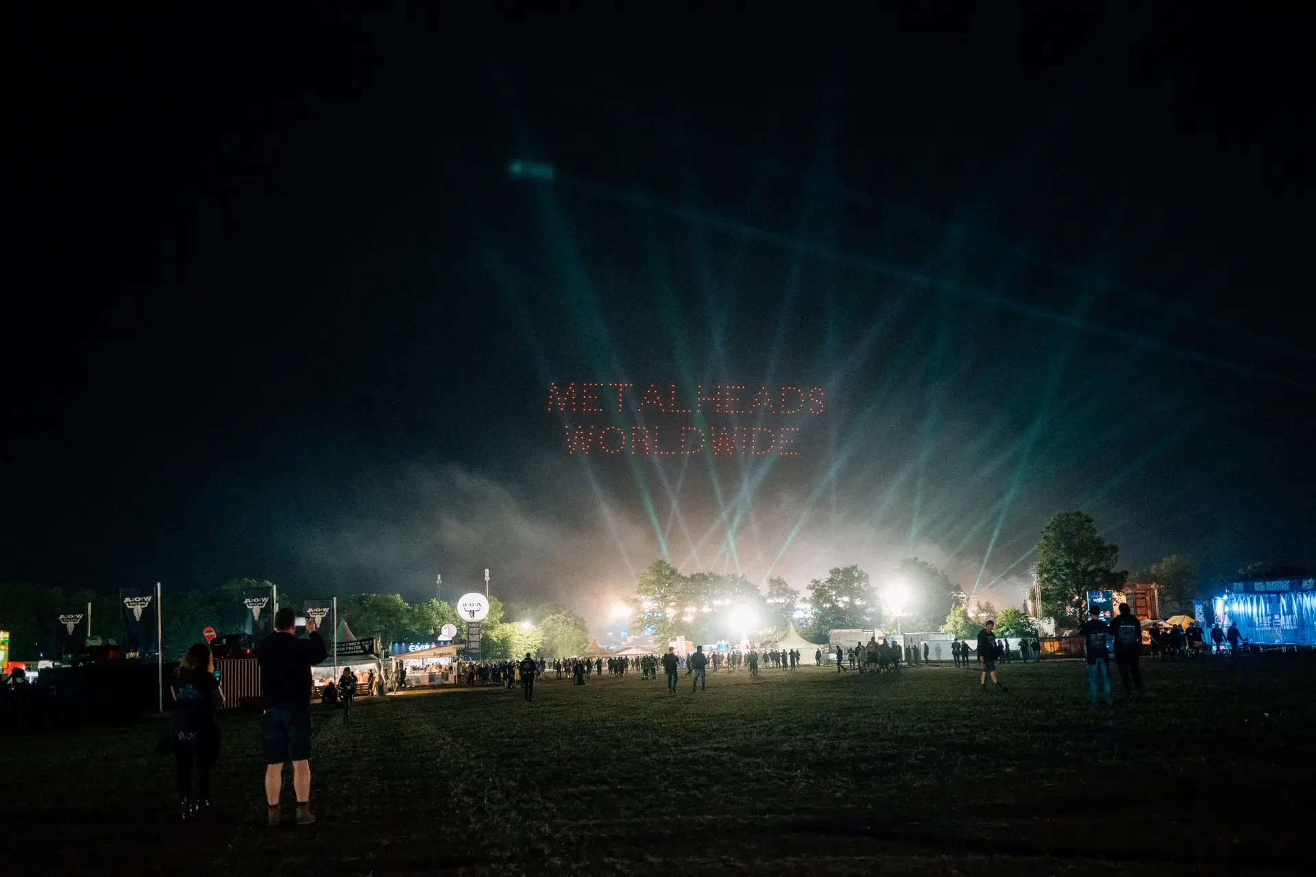 Nachts auf Wacken