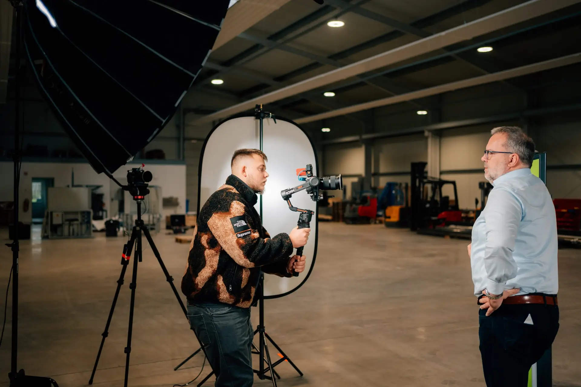 Videoproduktion für die IHK Osnabrück mit professionellem Equipment