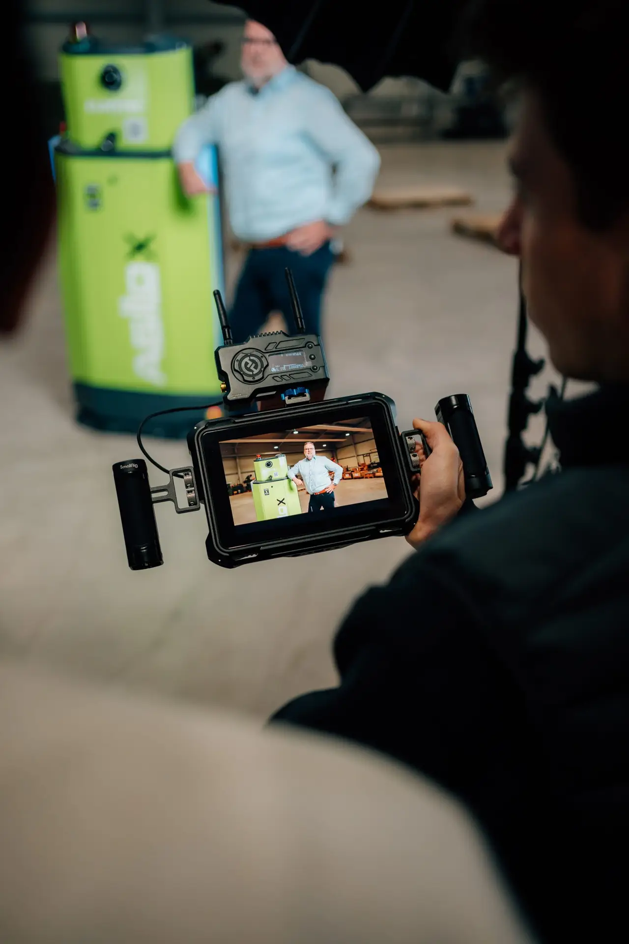 Videoproduktion für die IHK Osnabrück mit professionellem Equipment