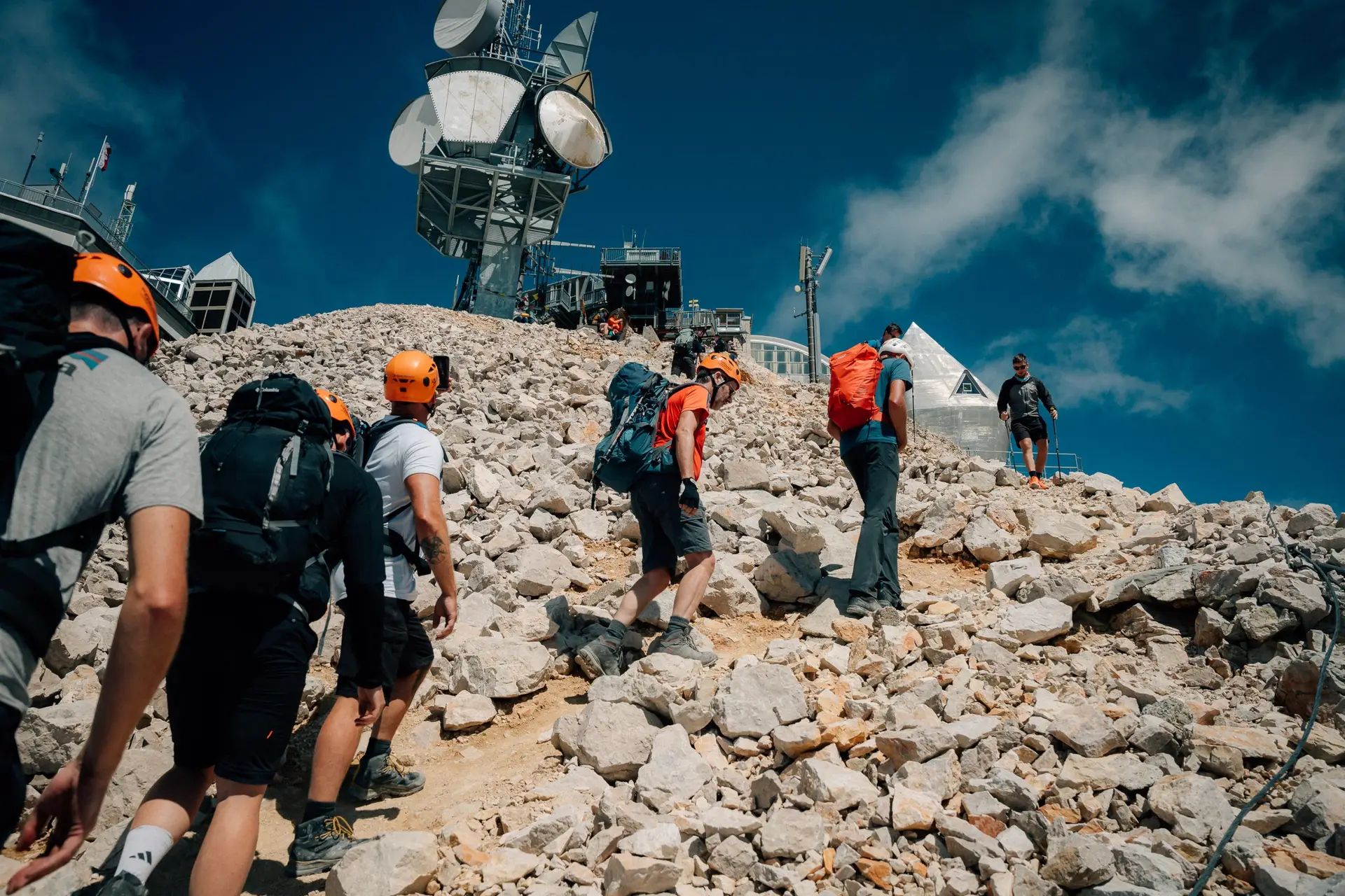 Fast die Zugspitze erreicht