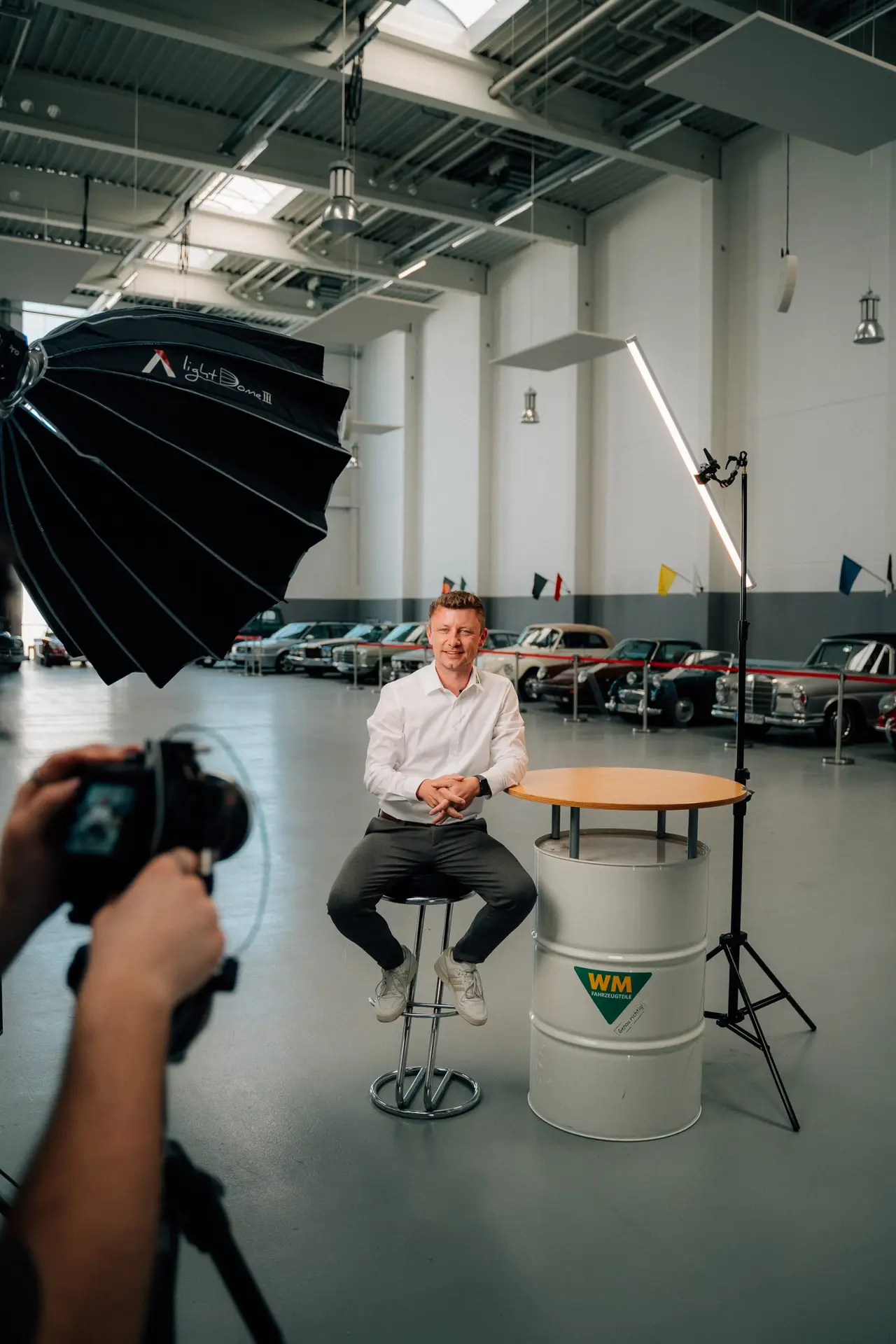 Professionelle Videoproduktion für WM Fahrzeugteile